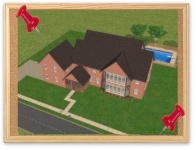 The Big Brick House, hosted by SimsHost