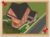 The Big Brick House, hosted by SimsHost