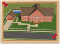 The Big Brick House, hosted by SimsHost