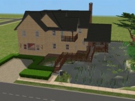 The Big Brick House, hosted by SimsHost