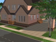 The Big Brick House, hosted by SimsHost