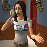 President George Bush T-Shirt by The Sim Republic