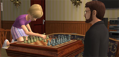 The Sims Play Chess