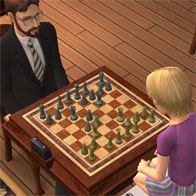 The Sims Play Chess