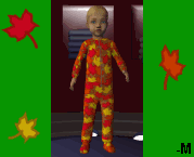 Earth Pajamas by Elemental Sims, hosted by SimsHost
