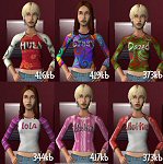 Teen skins by The Sim Republic, hosted by SimsHost