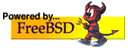 Powered by FreeBSD