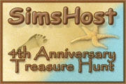 SimsHost 4th Anniversary Treasure Hunt